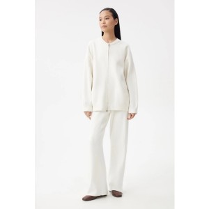 Women’s 100%Cotton knitted Cardigan and pants knit set