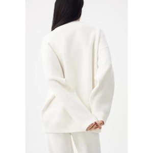 Women’s 100%Cotton knitted Cardigan and pants knit set